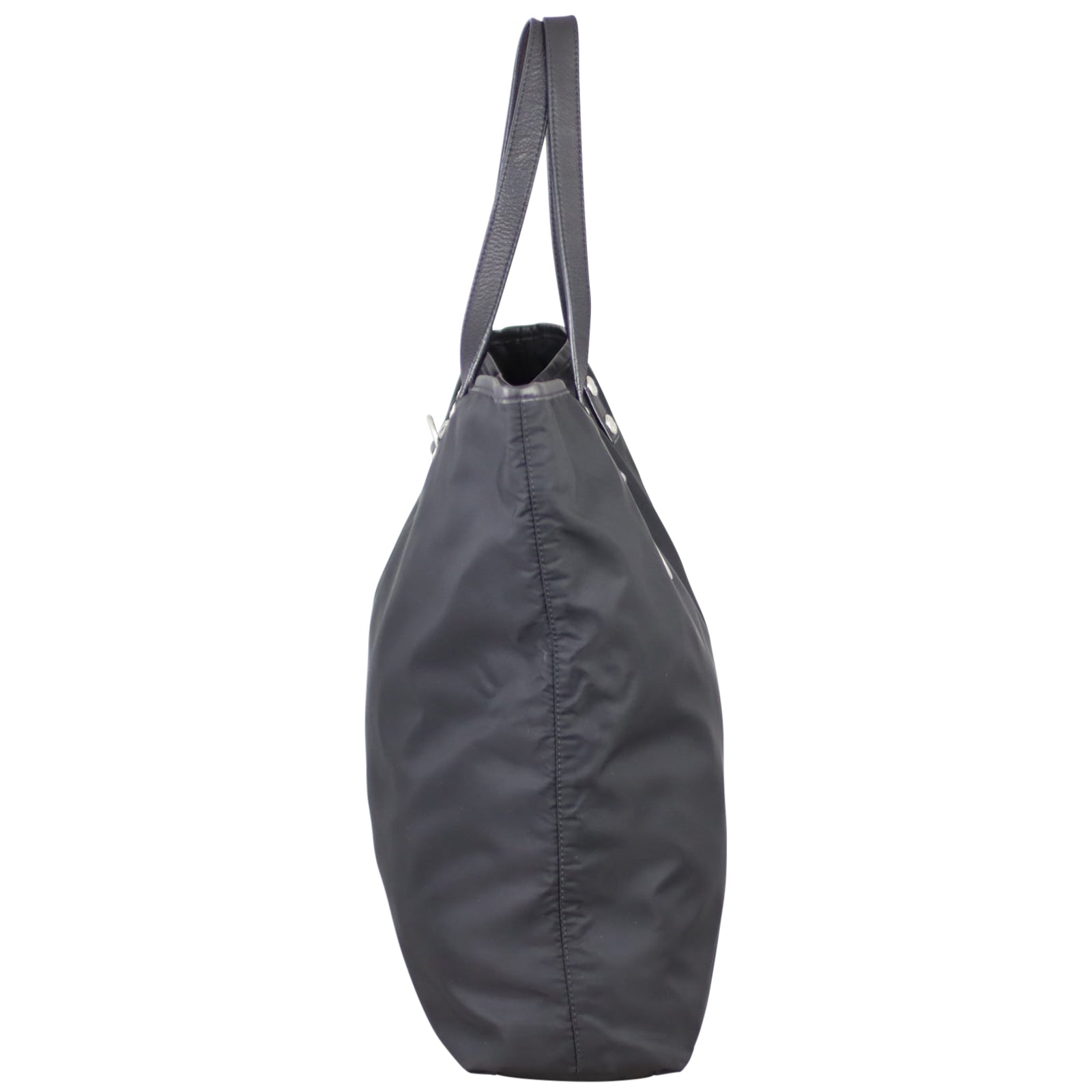 Prada Tessuto Shopping Tote Side