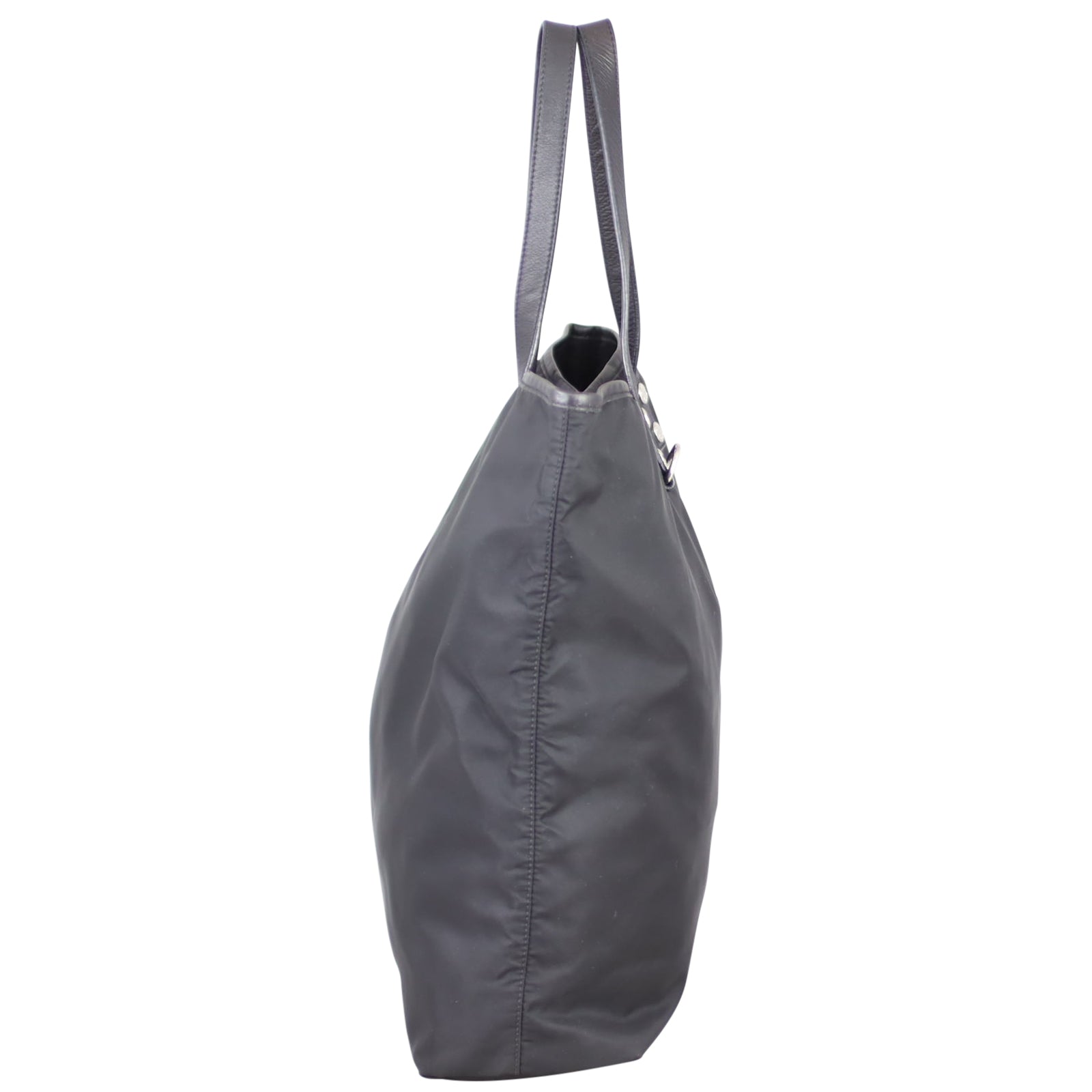 Prada Tessuto Shopping Tote Side