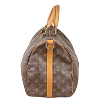 Louis Vuitton Keepall 45 Bandouliere Monogram Side
