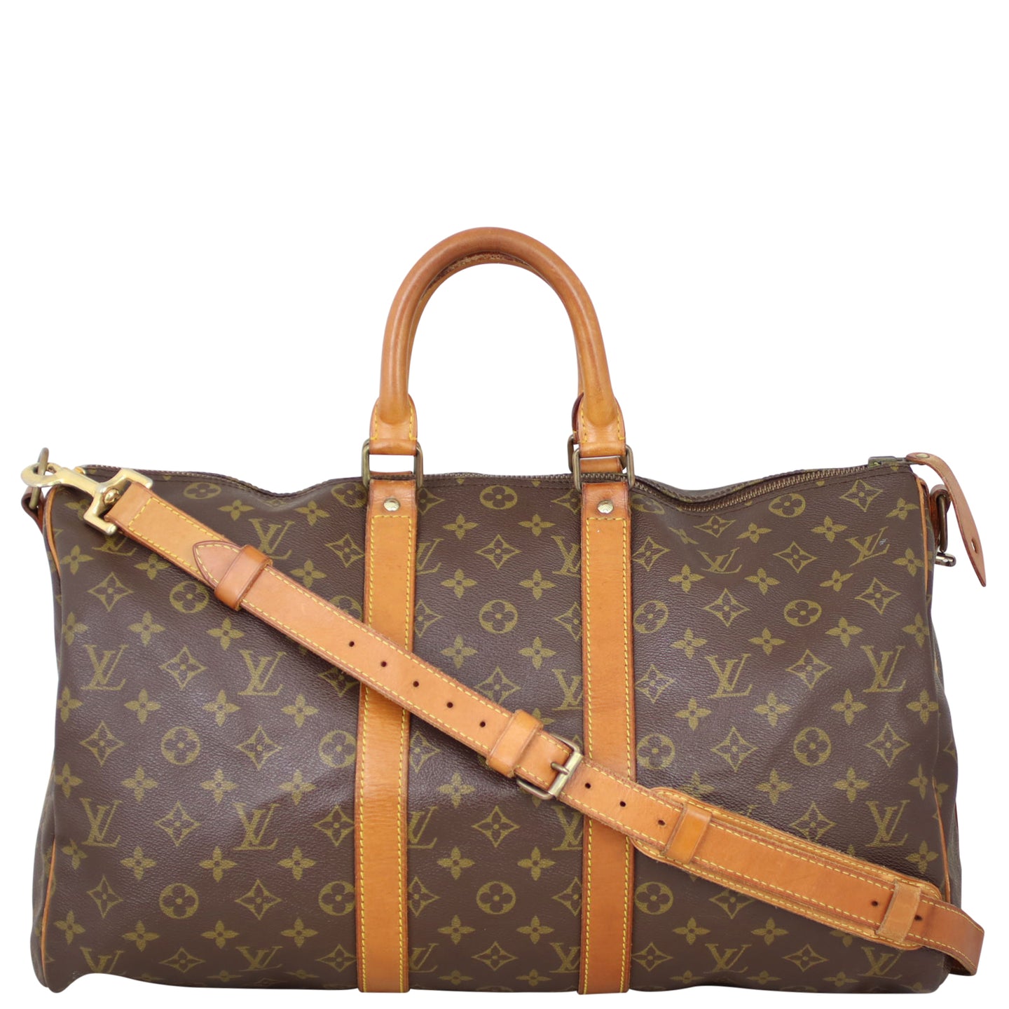 Louis Vuitton Keepall 45 Bandouliere Monogram Front