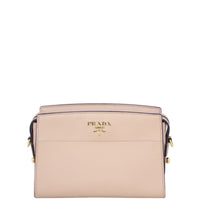Prada Esplanade Saffiano Crossbody Bag Front