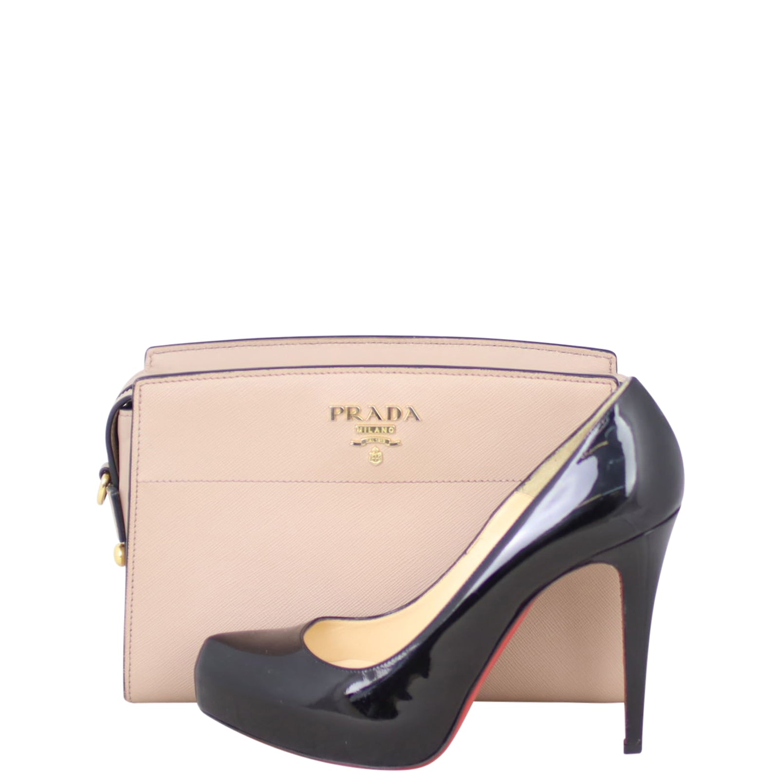 Prada Esplanade Saffiano Crossbody Bag Shoe