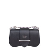 Prada Saffiano Sidonie Shoulder Bag Front