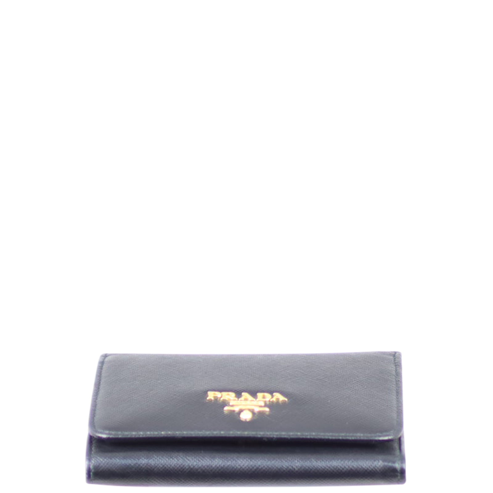 Prada Saffiano Metal Compact Wallet Base