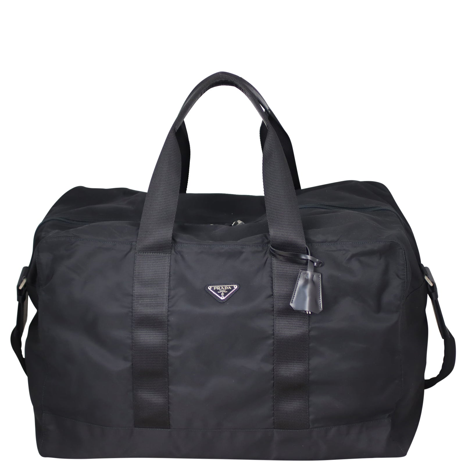 Prada Tessuto Duffle Bag Front