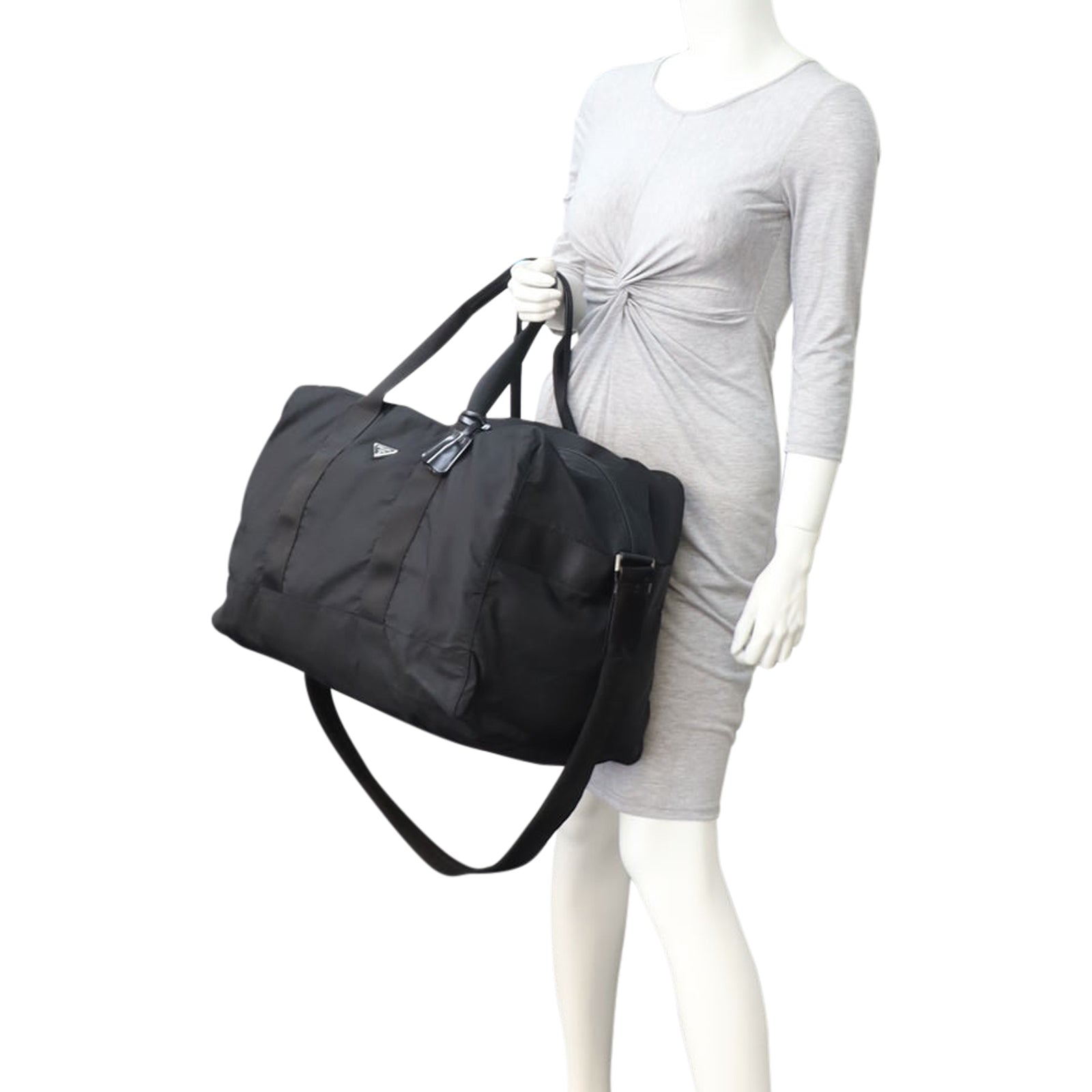 Prada Tessuto Duffle Bag Mannequin