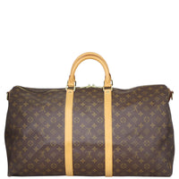 Louis Vuitton Keepall 55 Bandouliere Monogram Back