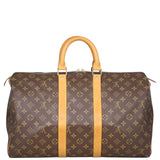 Louis Vuitton Keepall 45 Monogram Back