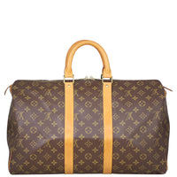 Louis Vuitton Keepall 45 Monogram Back