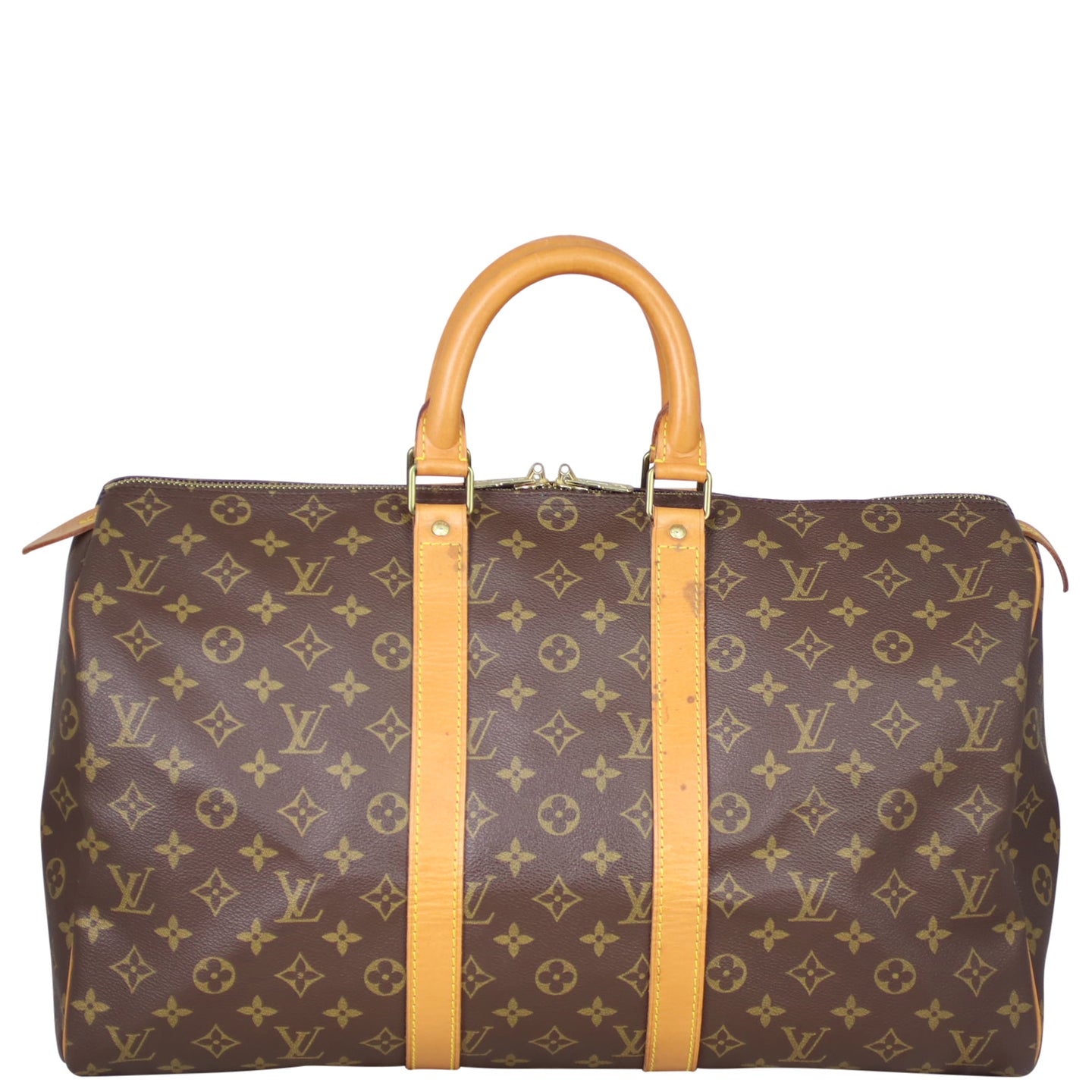 Louis Vuitton Keepall 45 Monogram Front