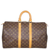 Louis Vuitton Keepall 45 Monogram Front