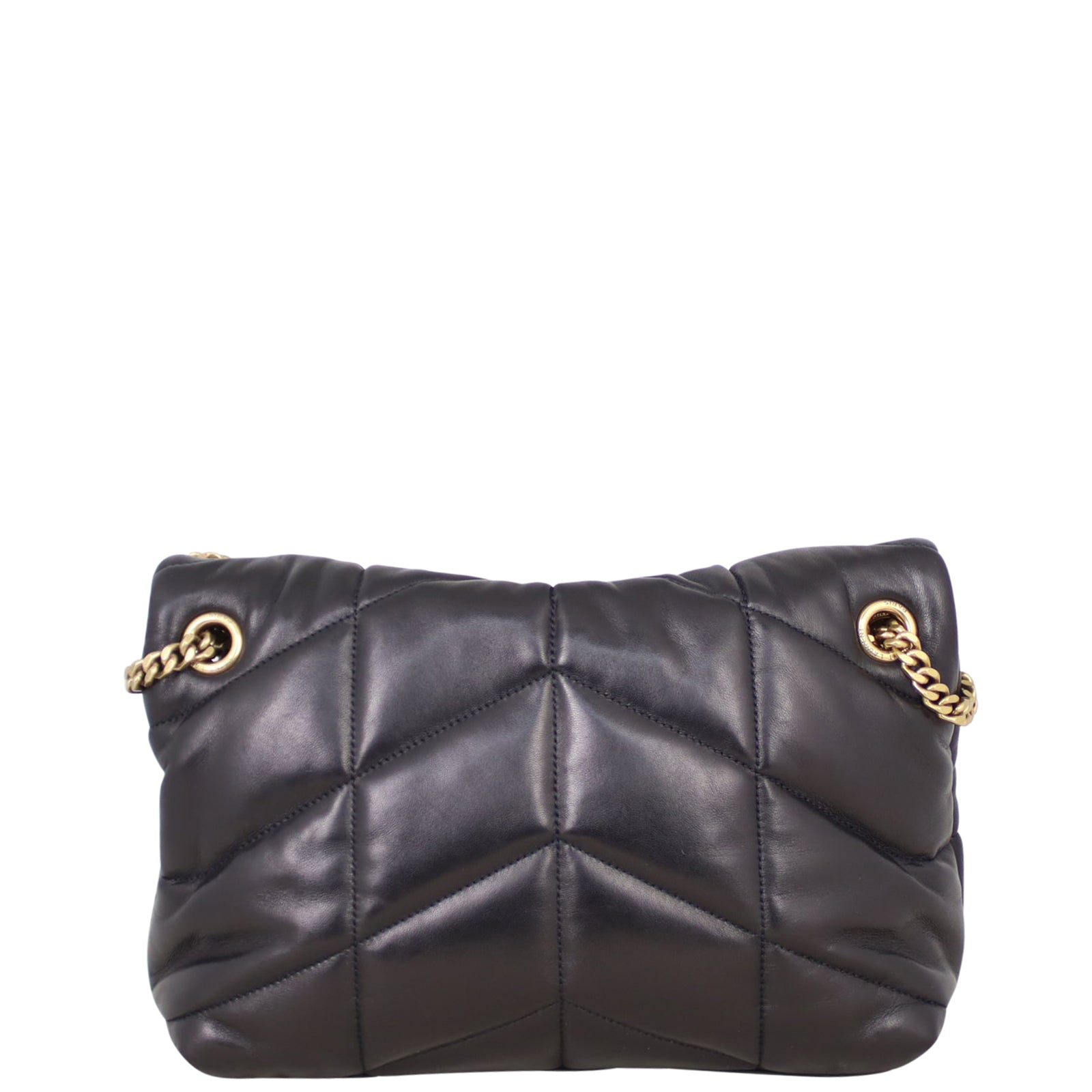 Saint Laurent Loulou Puffer Small Back