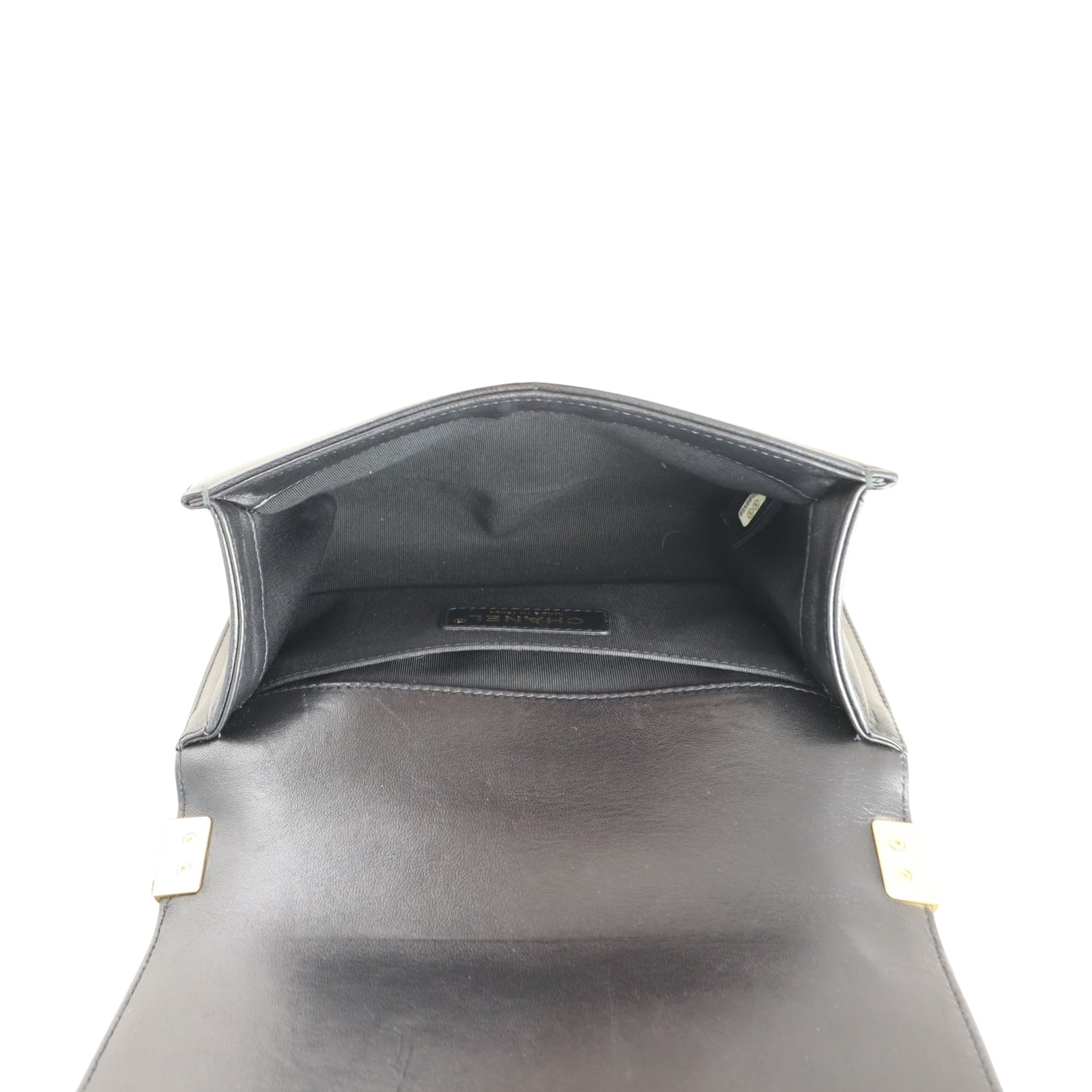 Chanel Boy Small Whole interior