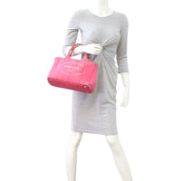 Prada Canapa Logo Tote Small Mannequin
