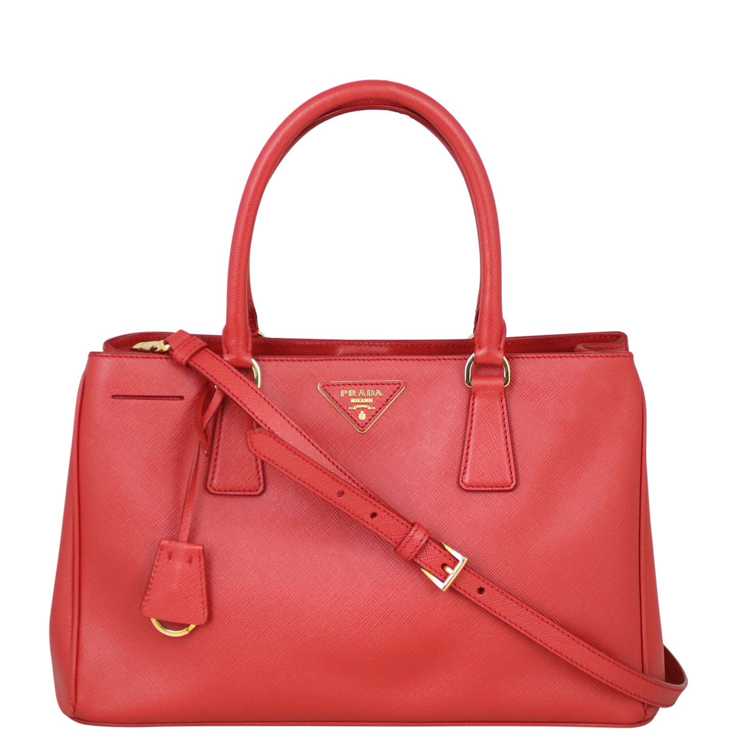 Prada Saffiano Lux Tote Medium Front