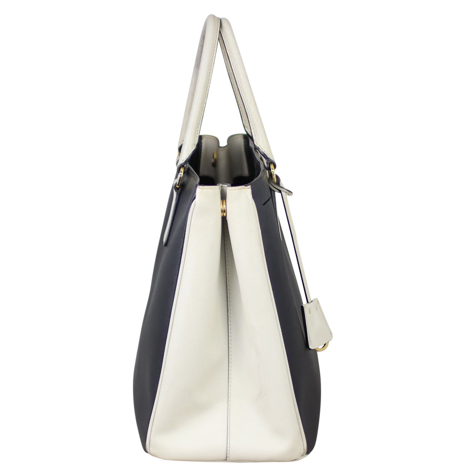 Prada Saffiano Lux Tote Side