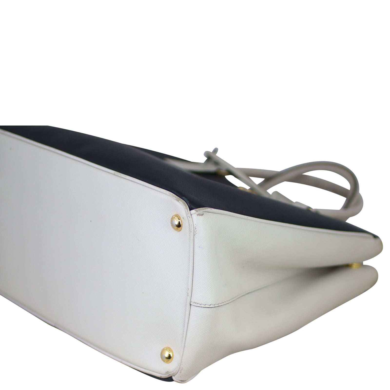 Prada Saffiano Lux Tote Corner