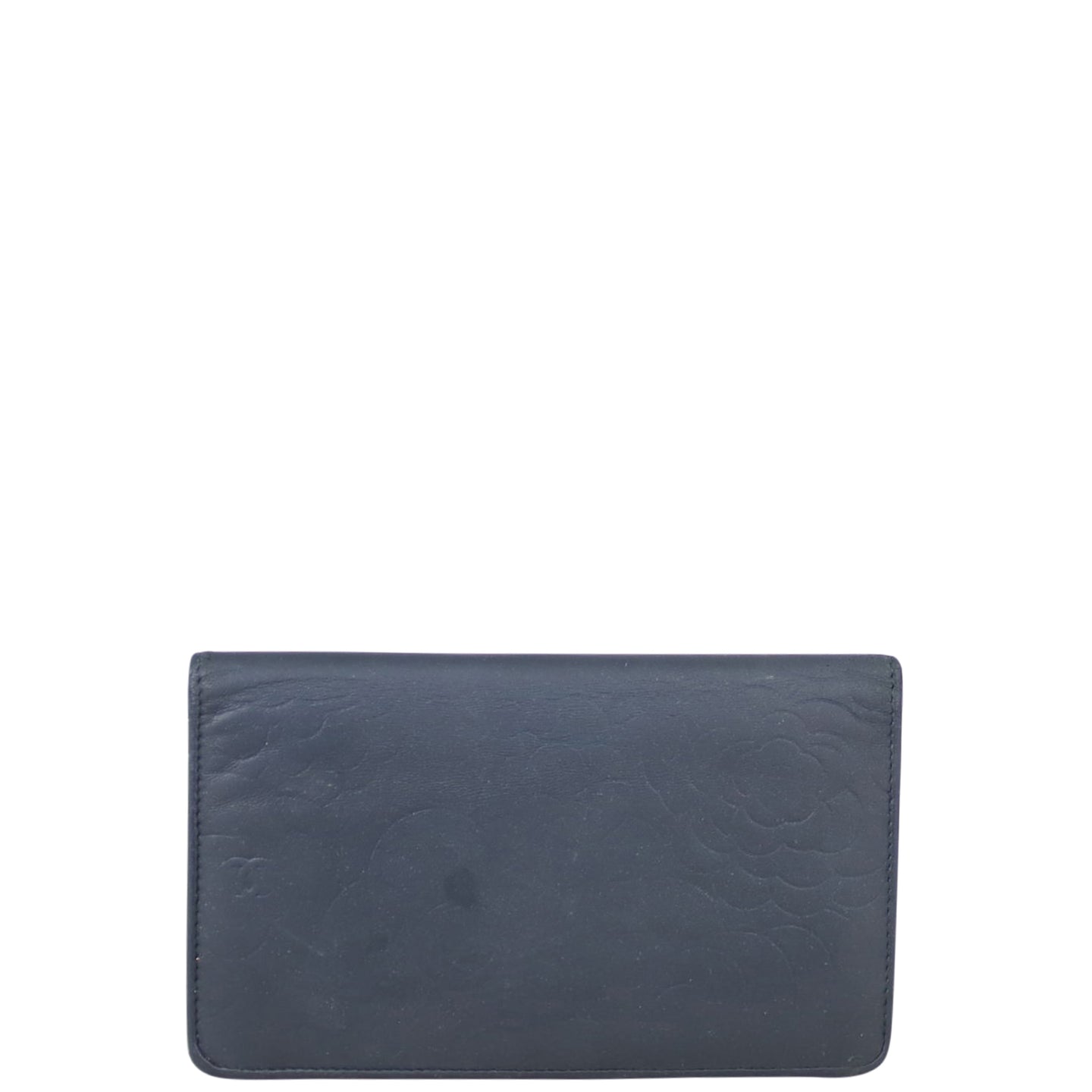 Chanel Camellia Yen Wallet Back