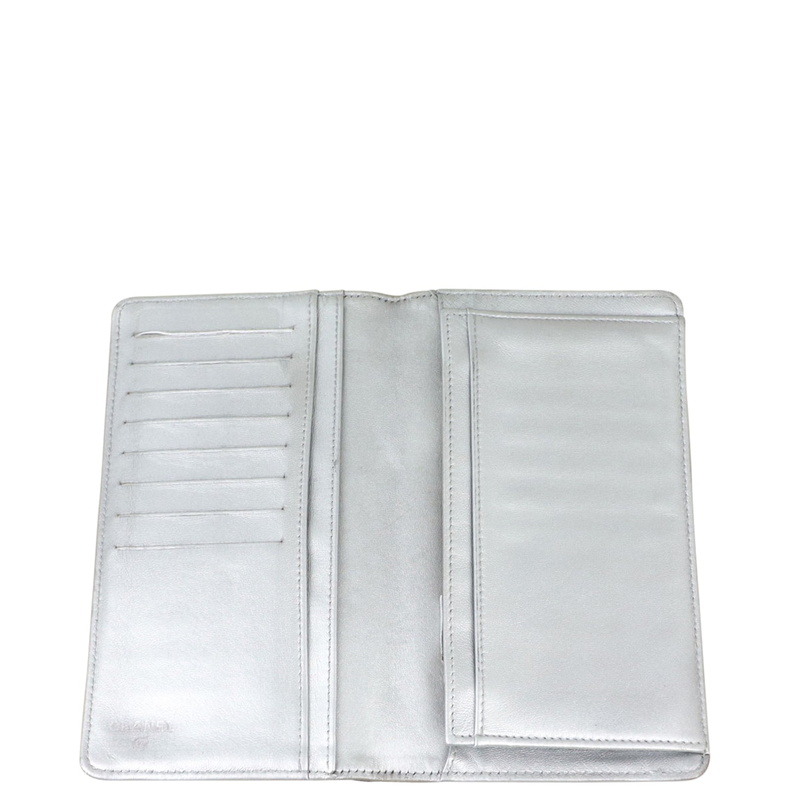 Chanel Camellia Yen Wallet Whole interior