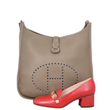 Hermes Evelyne III GM Shoe