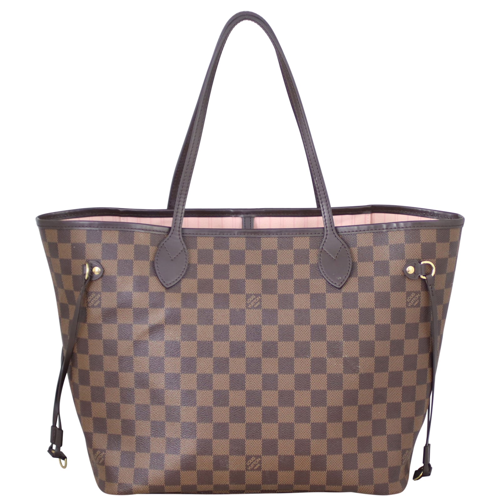 Louis Vuitton Neverfull MM Damier Ebene Front