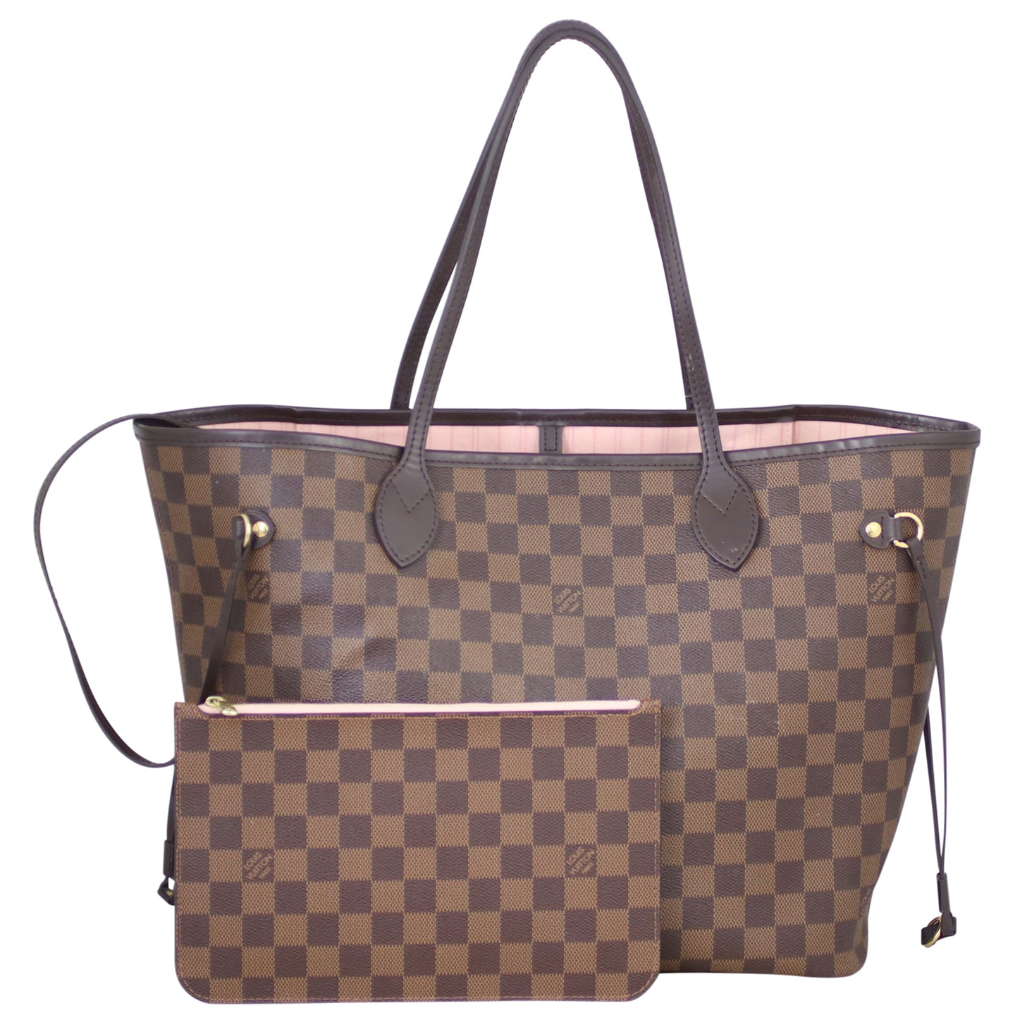 Louis Vuitton Neverfull MM Damier Ebene Front