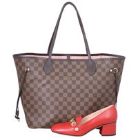 Louis Vuitton Neverfull MM Damier Ebene Shoe