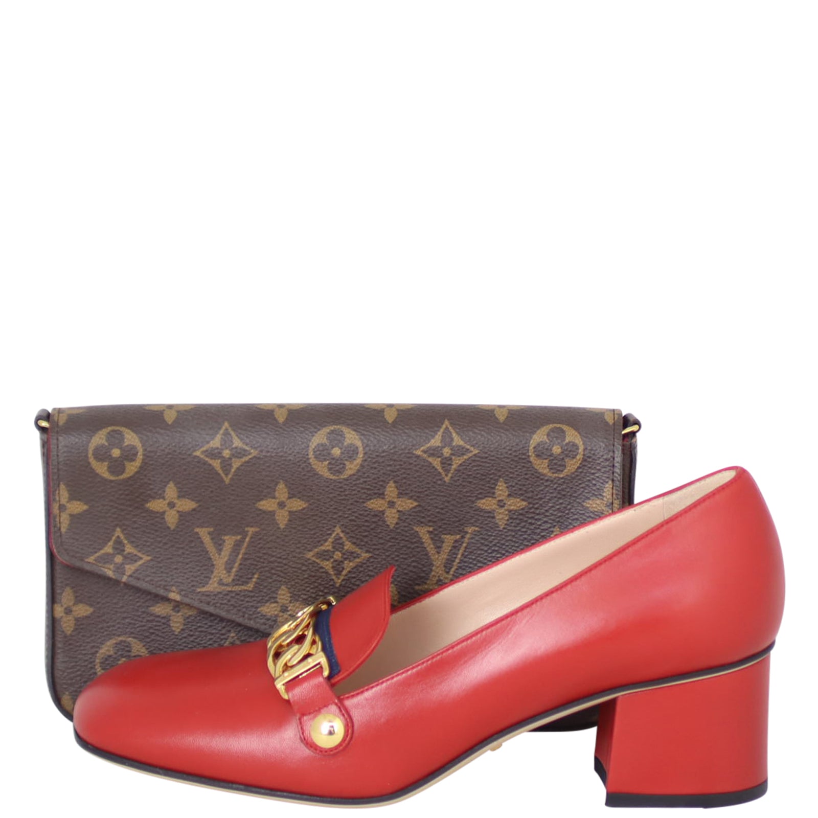 Louis Vuitton Pochette Felicie Monogram Shoe