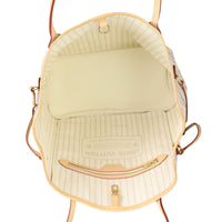 Louis Vuitton Neverfull MM Damier Azur Whole interior