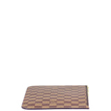Louis Vuitton Neverfull Pochette Damier Ebene Side