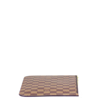 Louis Vuitton Neverfull Pochette Damier Ebene Side