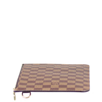 Louis Vuitton Neverfull Pochette Damier Ebene Side