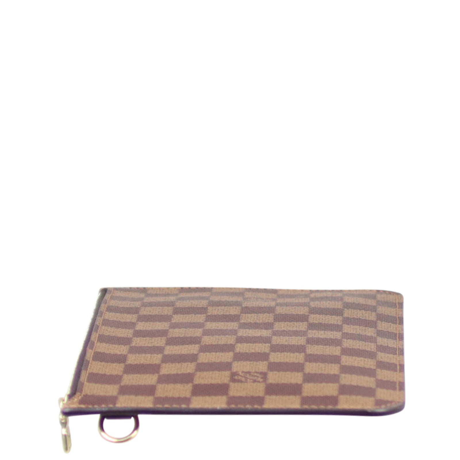 Louis Vuitton Neverfull Pochette Damier Ebene Side