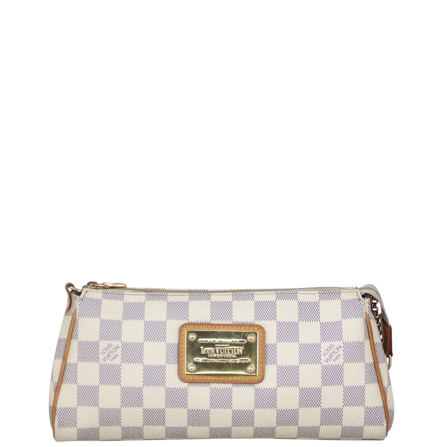 Louis Vuitton Eva Pochette Damier Azur Front