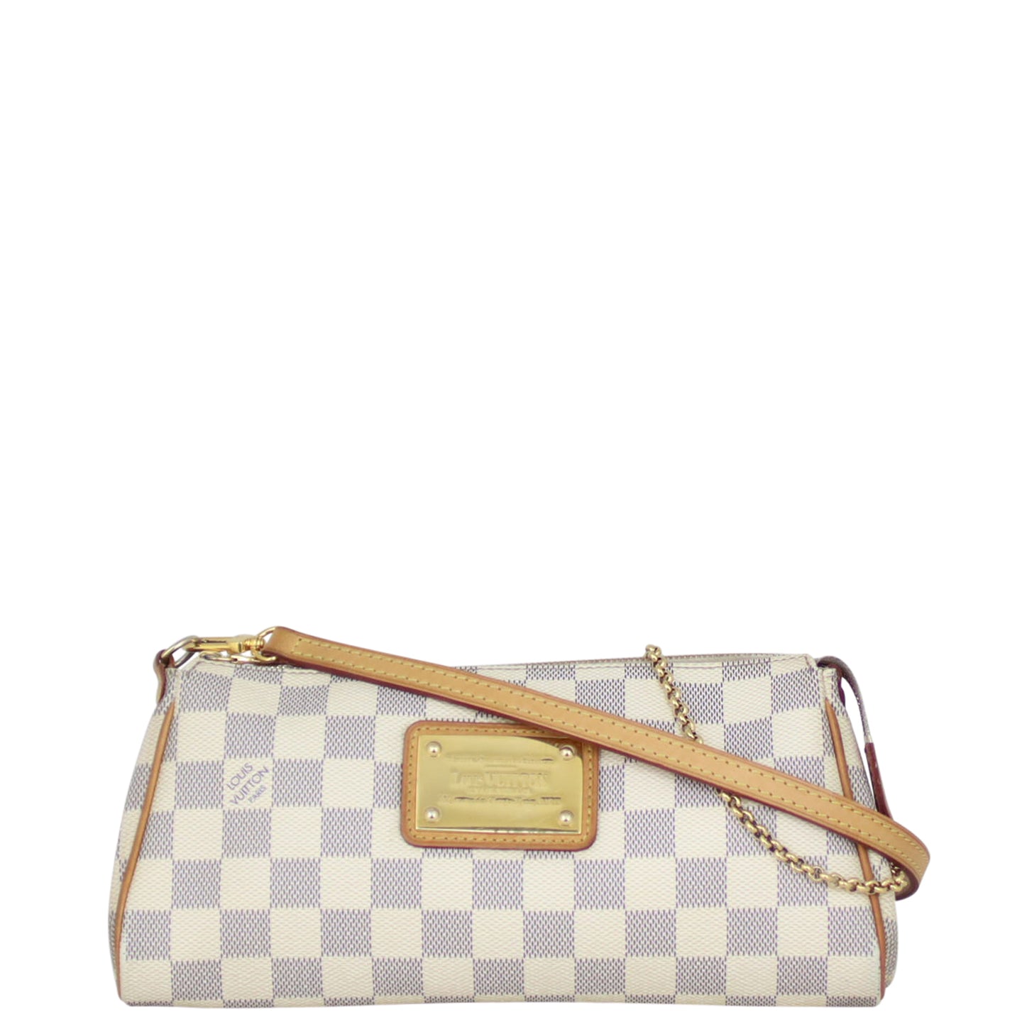 Louis Vuitton Eva Pochette Damier Azur Front