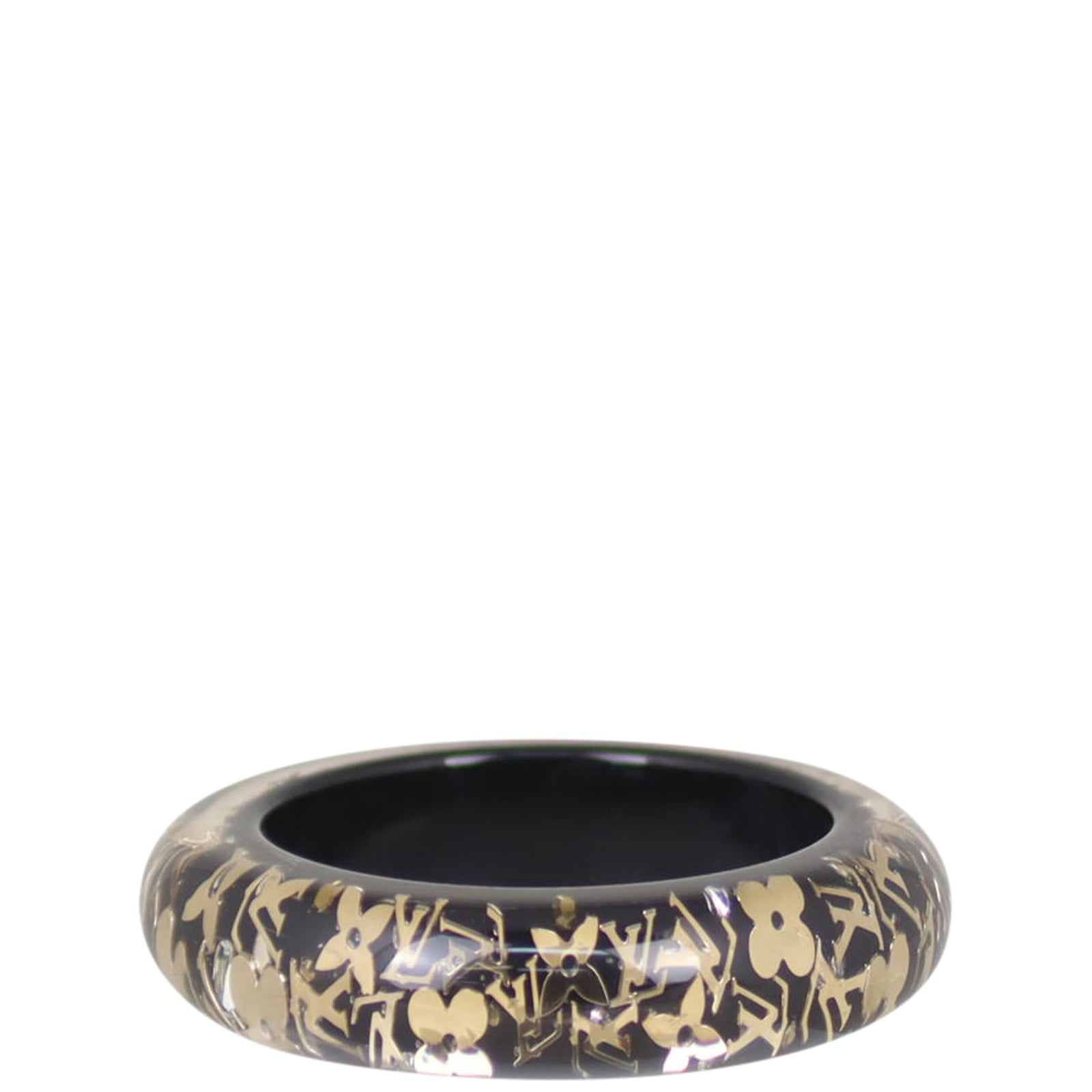 Louis Vuitton Inclusion Bangle (black) Back