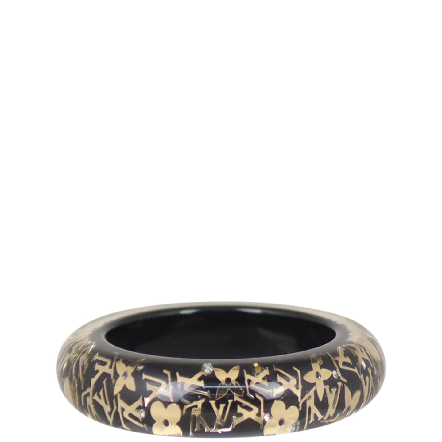 Louis Vuitton Inclusion Bangle (black) Front