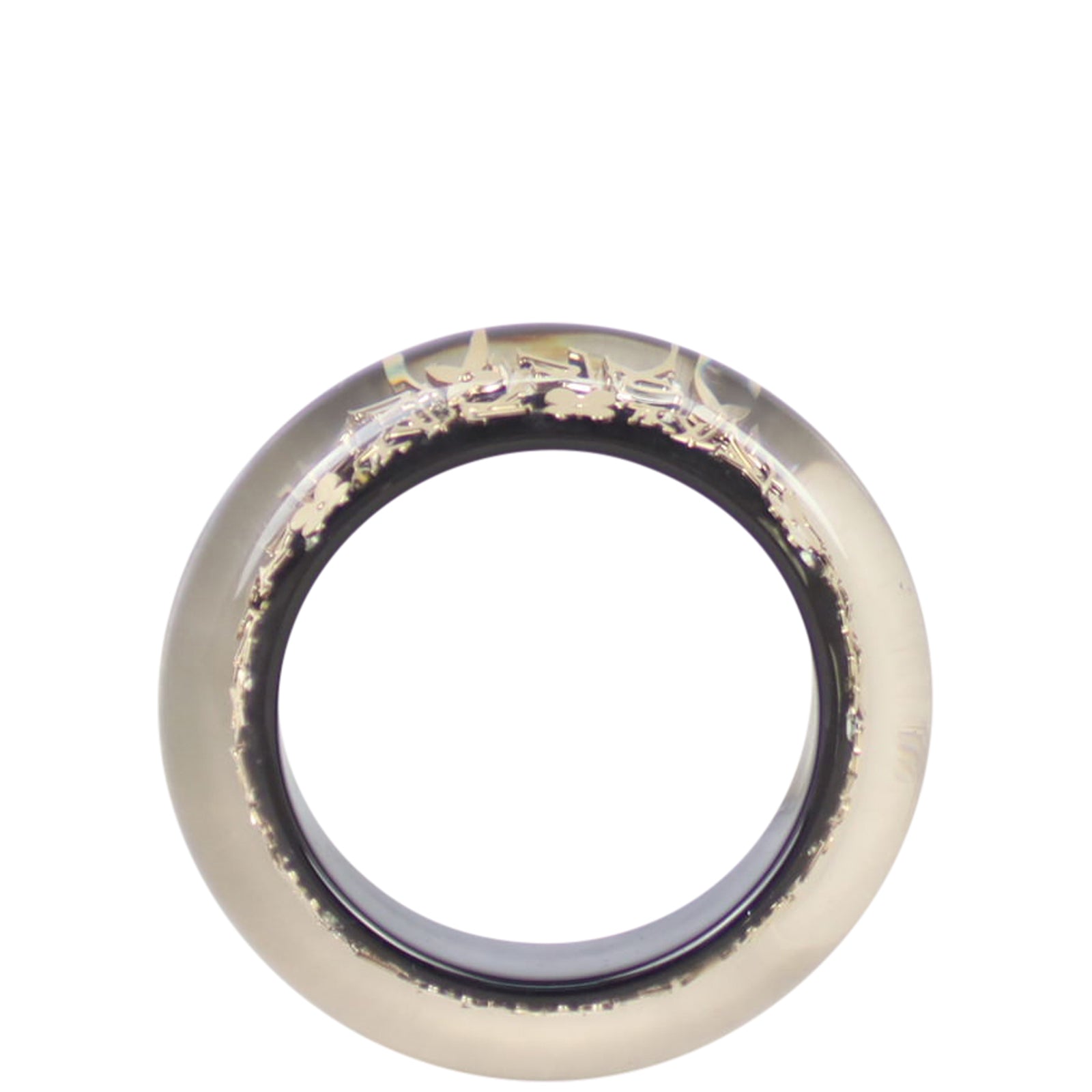 Louis Vuitton Inclusion Bangle (black) Top