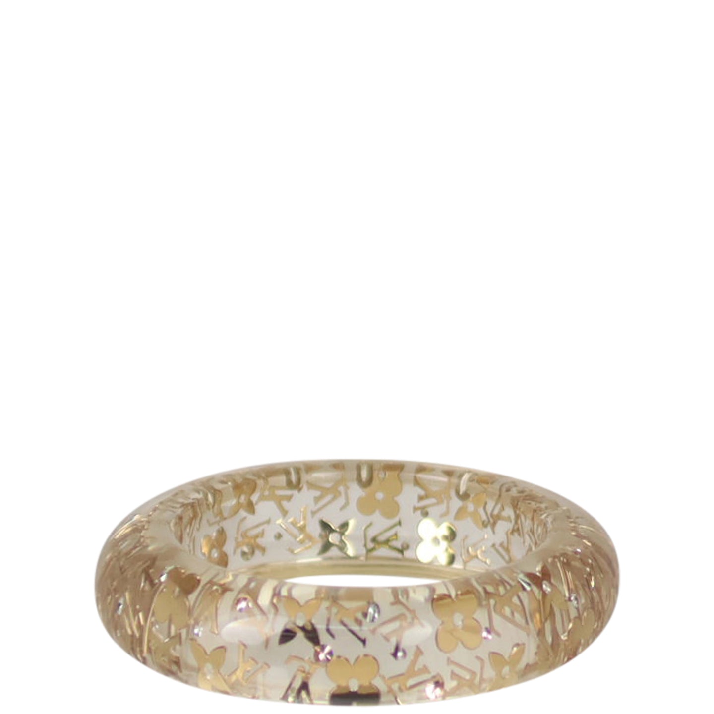 Louis Vuitton Inclusion Bangle (clear) Front
