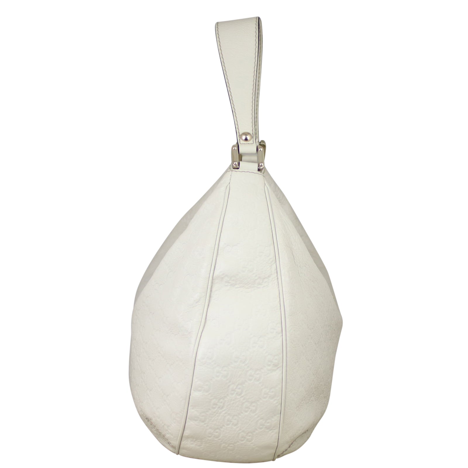 Gucci Guccissima Signature Web Hobo Side