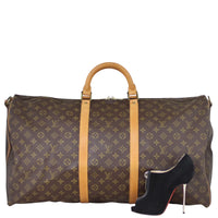 Louis Vuitton Keepall 60 Bandouliere Monogram Shoe