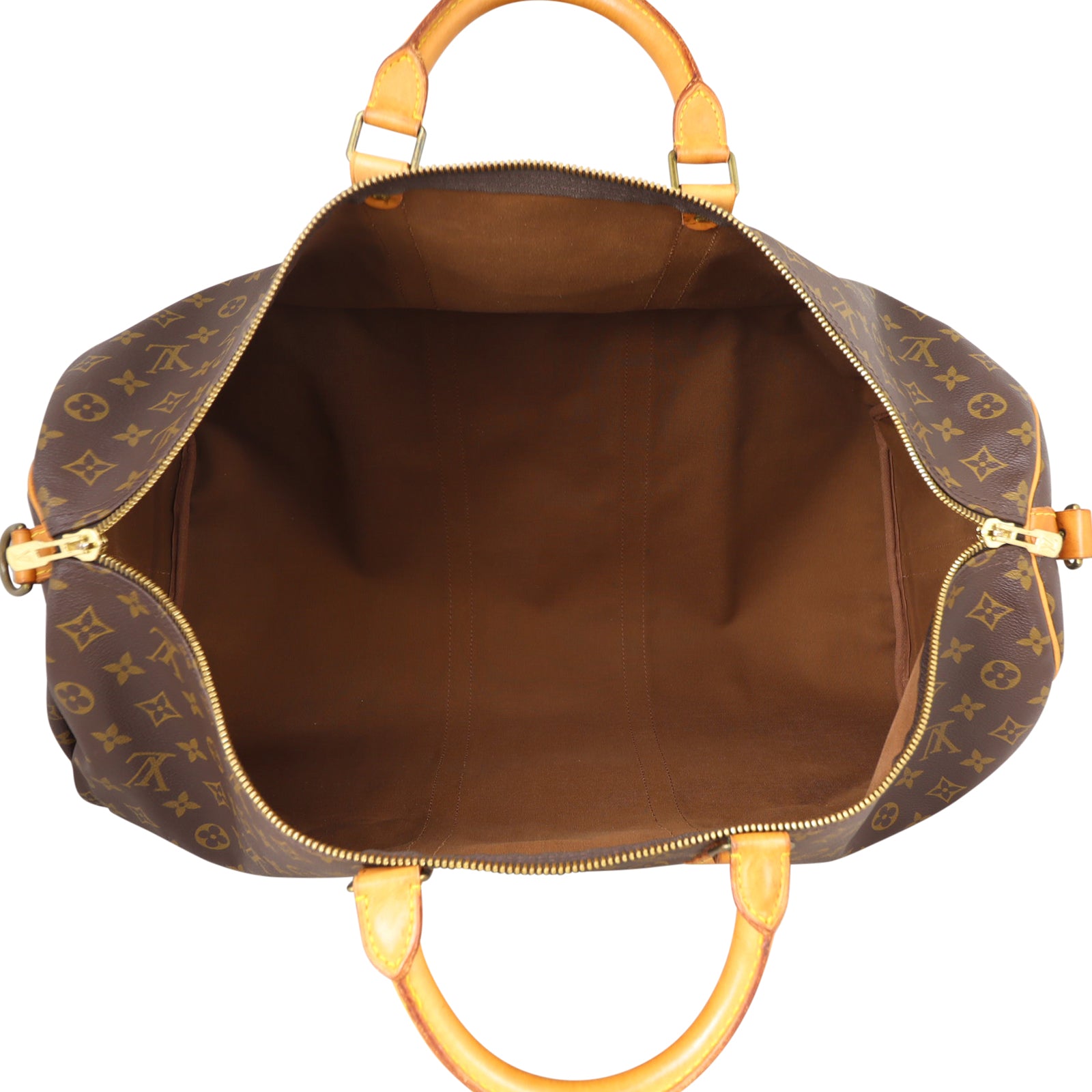 Louis Vuitton Keepall 60 Bandouliere Monogram Whole interior