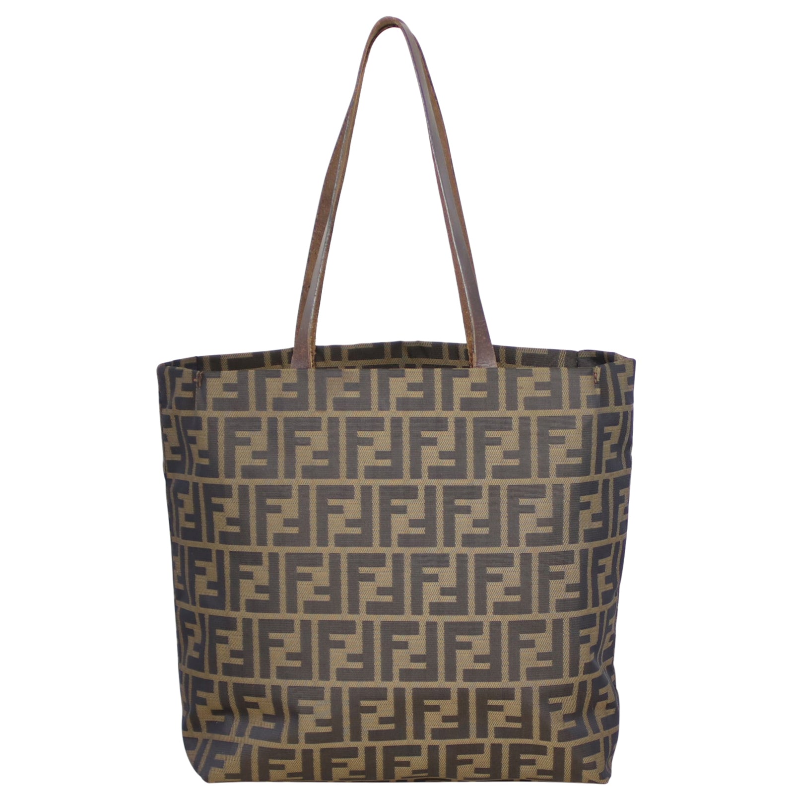 Fendi Zucca Nylon Tote Back