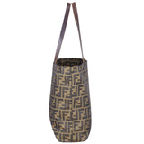 Fendi Zucca Nylon Tote Side