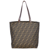 Fendi Zucca Nylon Tote Front