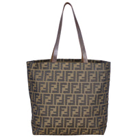 Fendi Zucca Nylon Tote Front