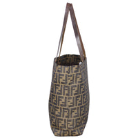 Fendi Zucca Nylon Tote Side