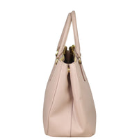 Prada Saffiano Lux Galleria Double Zip Tote Medium Side