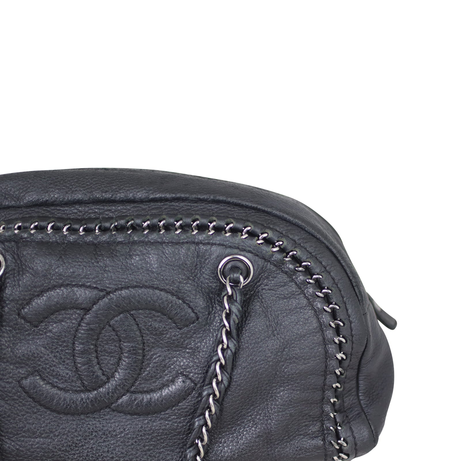 Chanel Luxe Ligne Bowler Bag Corner