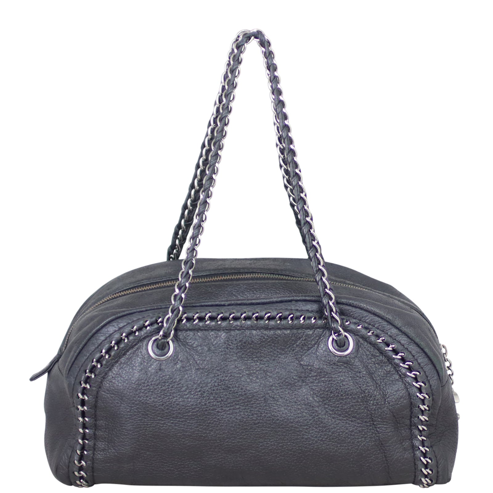 Chanel Luxe Ligne Bowler Bag Back